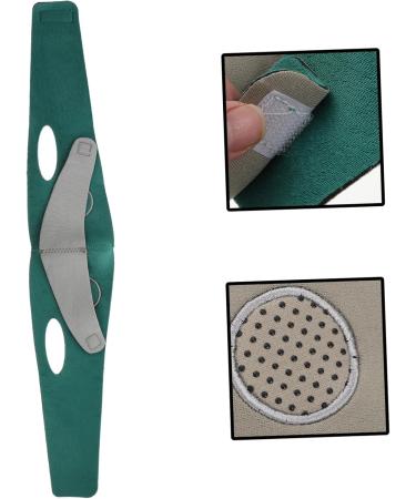 Beatifufu 1 PC Thin Belt Strap -lifting Belt Double Chin Reducer - Lifting Tool Anti Aging Bandage Thin Woman Chin Strap Polyester 57X10X0.5CM Green - Buy Online on GoSupps.com