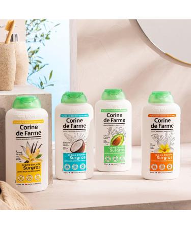  Corine de Farme Corine de Farme - Super greasy shower cream with sweet almond oil - pH neutral - Natural origin - Dermatological control - Made in France - 500 ml - Buy Online on GoSupps.com