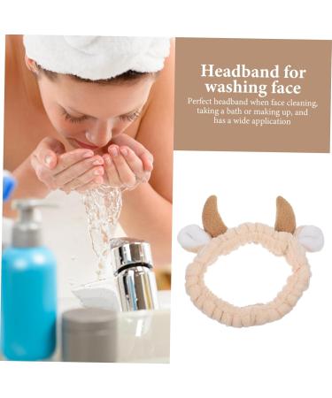 MERRYHAPY Horn Headband Small Hotel Elastic Hairband Skincare Headbands Shower Headband Spa Headbands Headband Washing Face Headbands for Washing Face Makeup Headbands for Women - Buy Online on GoSupps.com