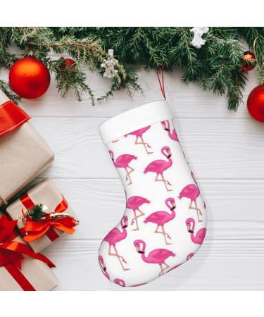 Ffexs Pineapple by The Sea Velvet Christmas Socks - Flamingo Design | One Size Fits All for New Year & Holiday Celebrations - Buy Online on GoSupps.com