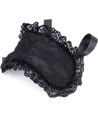 Black Lace Blindfold Sleep Mask by OnundOn | Luxurious Eye Cover for Deep Sleep - Buy Online on GoSupps.com