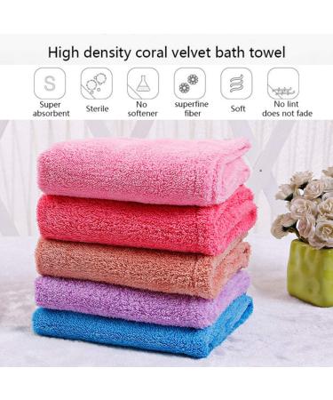 Kabinga 4-Piece Turban Set with Buttons - Fast-Drying Soft Microfiber Hair Towels for All Hair Types | Unisex Youth Absorbent 4L - Buy Online on GoSupps.com