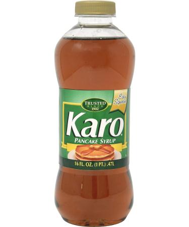 Karo Pancake Syrup 16oz (Pack of 2) + Measuring Spoon | Sweet Breakfast Essential - Buy Online on GoSupps.com