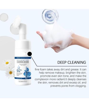 Mousse Nettoyante Douce For Le Visage - Nettoyant Hydratant Et Nourrissant Un Nettoyage En Profondeur R duisant Les Irritations Anti-rides(1PCS) 1 g (Lot de 1) - Buy Online on GoSupps.com