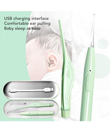 Kids Earwax Removal Kit with LED Light - Gentle Baby Ear Cleaner Set for Home Use - Includes Spoon, Tweezer, USB Cable & Storage Box - Buy Online on GoSupps.com