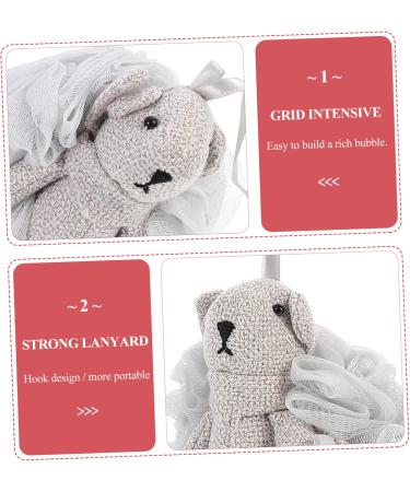 Mikinona 1pc Cartoon Bath Ball Bath Sponges for Shower Exfoliating Loofah Sponge Skin Cleansing Animal Toy Exfoliating Body Scrunchie Cotton Fabric Take a Bath Child Washing Ball - Buy Online on GoSupps.com