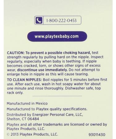 Playtex Nipple Variety Kit Medium Flow 4-Count - Breastfeeding Essentials - Buy Online on GoSupps.com