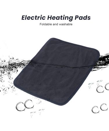 Buy Electric Heating Pad - 3 Temperature Settings & Auto Timer | Dark Gray | Fast International Shipping - Buy Online on GoSupps.com