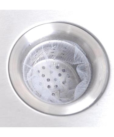 200pcs Sink Filter Mesh Kitchen Trash Bag Prevent The Sink from Clogging Filter Bag for Bathroom Strainer Rubbish Bag - Buy Online on GoSupps.com