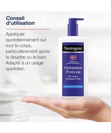 Neutrogena Deep Hydration 48h Moisturizing Body Lotion 400 ml - Buy Online on GoSupps.com
