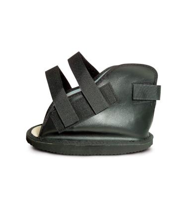 Medline Vinyl Open Toe Cast Boots Water-Resistant Upper Hook and Loop Closure Size Medium 1 Each