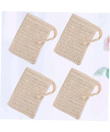 DRESSOOS 4pcs Exfoliating Soap Pouch Soap Mesh Holder Organic Soap Bag Tweezer Pouch Lip Gloss Organizer Net - Buy Online on GoSupps.com