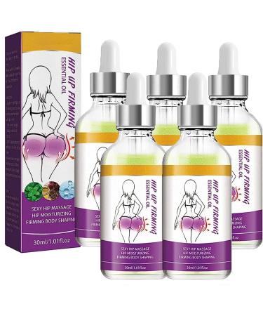 EXQST Buttock Plumping Oil, Butt Firming Aids Butt Firming Essential Oil for Women, Natural Herbal Massage Oil