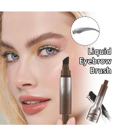 Angled Brush and Dip Liquid Eyebrow Gel Liquid Eyebrow Brush Smudge Proof Eyebrow Pencils Long Lasting Waterproof Brow Pen Creates Natural Looking Brows Effortlessly (espresso) - Buy Online on GoSupps.com