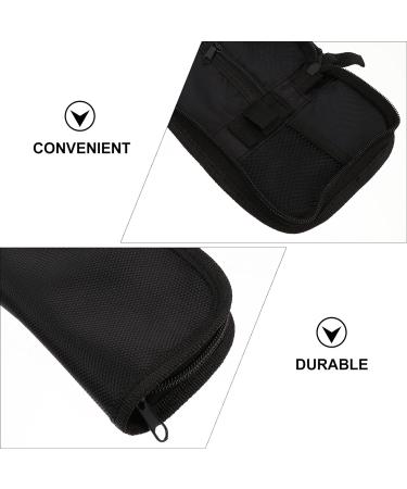 Healvian Diabetic Glucose Meter Bag - 4pc Organizer Set, Portable Travel Carrying Bag - Black (19x14.5x1cm) x2 - Buy Online on GoSupps.com