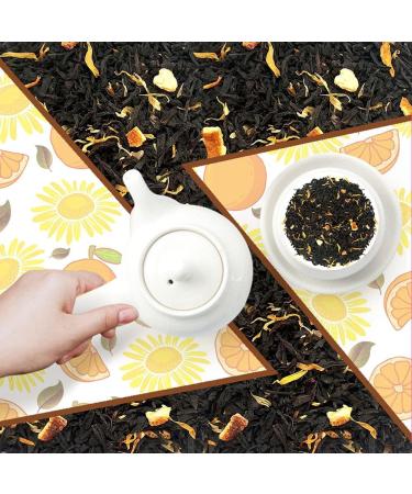 Plant Gift Lady Gray Black Tea Ceylon Black Tea Peel Orange Chrysanthemum Fruit Hot and Iced Tea Natural Flavored Loose Leaf 50g/1.76oz - Buy Online on GoSupps.com