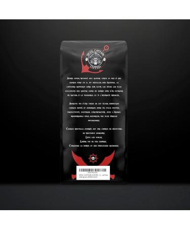 DEVIL CAPTAIN COFFEE | Coffee beans | Strong & Intense coffee | Notes of cocoa and dried fruits | Slow and artisanal roasting | Low acidity (2X500G) bitter cocoa & dried fruits 500 g (Pack of 2) - Buy Online on GoSupps.com