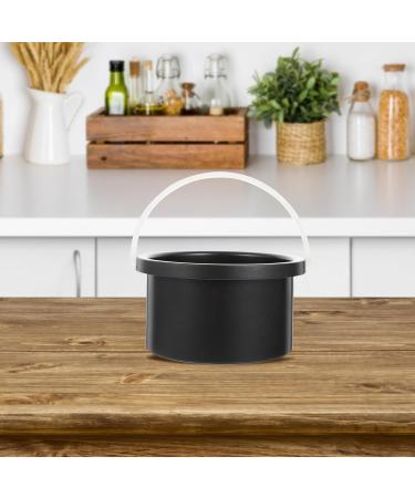 ABOOFAN Wool Cange Bling Wax Warmer Pot - Black Container & Metal Inner for Hair Removal Accessories - Buy Online on GoSupps.com