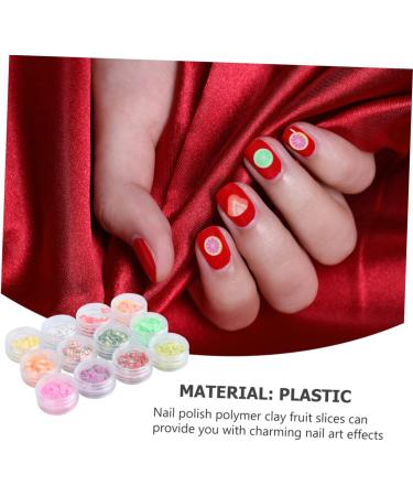 FRCOLOR 1 Set Slice Nail Decoration Strawberry Ornament Tropical Nail Art Decor 3d Fruit Slices Calcomanias Para U as Fruit Manicure Decals Nail Charms Strawberry Stickers Strawberry Decor - Buy Online on GoSupps.com