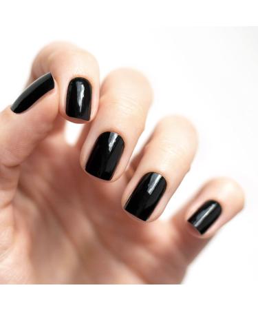 AVOA Beauty Nail Foil - Licorice Black Self-Adhesive Nail Wraps | Long-Lasting 20 Thin Design | International Shipping - Buy Online on GoSupps.com
