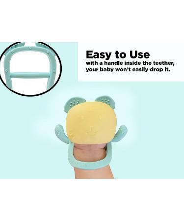 Polantis Tiger Baby Teething Toy | Baby Teether for Babies 0-6 Months | Teething Toys Set - Buy Online on GoSupps.com