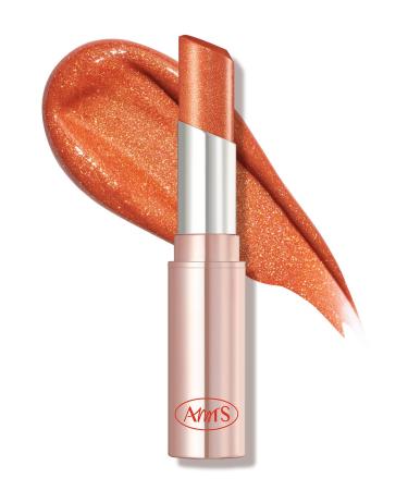 AMTS Tinted Lip Balm Sunset Lights | Hydrating Glitter Lipstick | Pearl Shimmering Daily Lip Makeup for dry  cracked  chapped lips | korean beauty Lip Tint