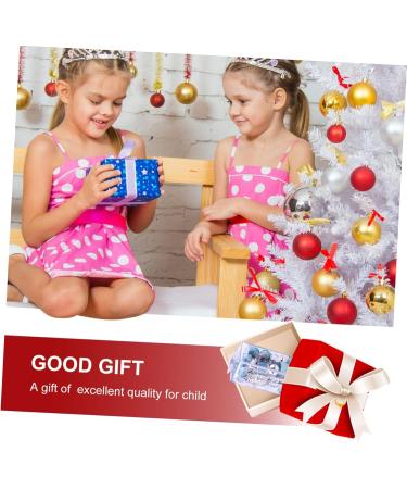 GRIRIW 1 Box/32pcs Christmas Balls red Decorations Christmas Tree Ball Ornaments Painting Ball Bulk Listing Red 4X4CM - Buy Online on GoSupps.com