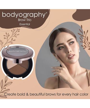 Bodyography Brow Trio Essential Powder - Define & Perfect Your Eyebrows | International Shipping Available - Buy Online on GoSupps.com