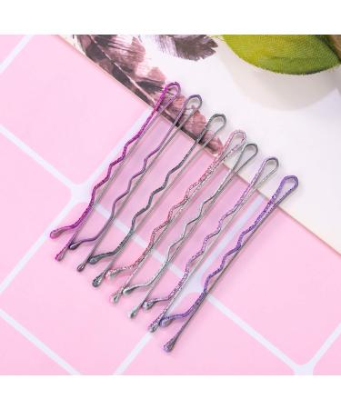 Lurrose 96Pcs Color Glitter Bobby Hairpins - Stylish Hair Clips for Girls & Women - International Shipping Available - Buy Online on GoSupps.com