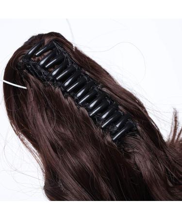 Ponytail Extension | Voluminous Wavy Hair Piece | Medium 110g (30cm) - Realistic Braid Extension for Effortless Style - Buy Online on GoSupps.com