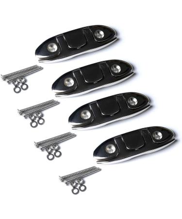 MX 4-1/2 Boat Folding Cleat Marine Dock Cleats Stainless Steel - Pack of 4 - Buy Online on GoSupps.com