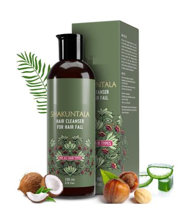 NN Shakuntala Hair Fall Control Hair Wash | With Keratin Protein and Nansyl | For Strong and Shiny Hair | Sulfate and Paraben Free for Men and Women | 200 ml