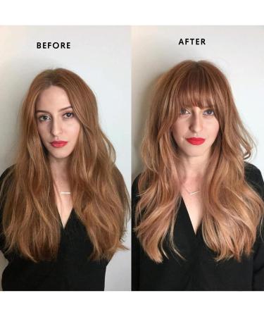 YAMEL Clip-in Bangs Dark Brown Human Hair Extensions for Women - Buy Online on GoSupps.com