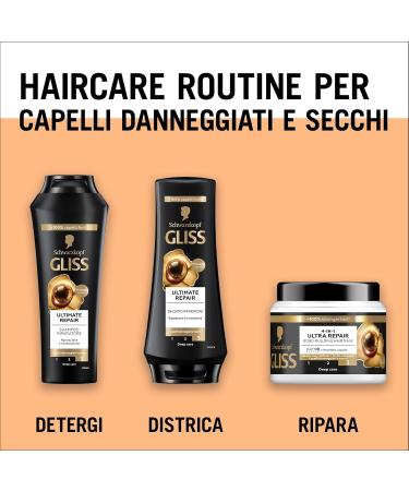 Gliss Ultimate Repair Shampooing 400 ml - Buy Online on GoSupps.com