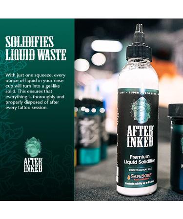 Quick & Super Absorbent Tattoo Ink Solidifier - Liquid Polymer Powder | 6 oz - Buy Online on GoSupps.com
