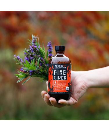 Herbal Revolution Organic Fire Tonic 8 oz - Natural Immune Support - Buy Online on GoSupps.com