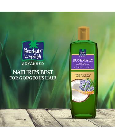 Parachute Advansed Rosemary-enriched Coconut Hair Oil| Rosemary Hair Oil| Superfoods Magic| Long & Thick Hair|300 Ml - Buy Online on GoSupps.com