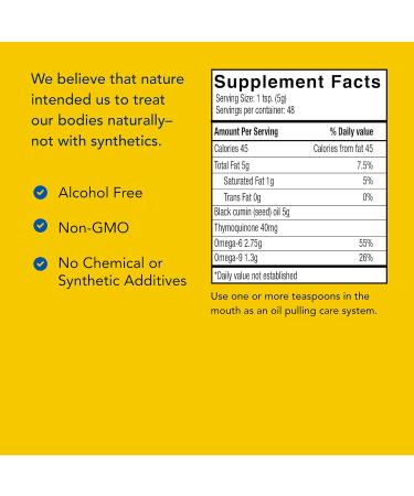 North American Herb & Spice Power-Pull - 1.7 fl oz - Oral Care System with Black Seed & Hemp Seed Oil - Supports Gum & Teeth Health - Non-GMO - 48 Servings - Buy Online on GoSupps.com