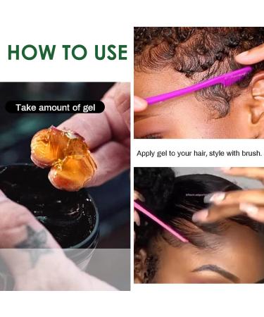 Wildroots Hair Growth Edge Gel | Stimulate Growth & Tame Flyaways - 4oz | International Shipping Available - Buy Online on GoSupps.com