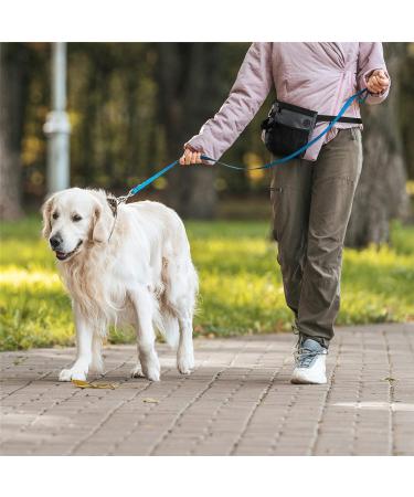 SLSON Dog Treat Pouch Bag with Collapsible Dog Bowl Dog Walking Bag with Water Bottle Bag Puppy Training Bag with Adjustable Belt and Shoulder Strap for Walking Traveling - Buy Online on GoSupps.com