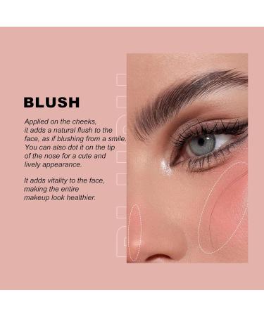 Air Cushion Contour Blush Highlighting Stick - Liquid Blush Highlighter Makeup Stick with Applicator Blush Highlight Finish (02#BLUSH 0.41 FL.OZ / 12ML) 02#blush 12 ml (Pack of 1) - Buy Online on GoSupps.com