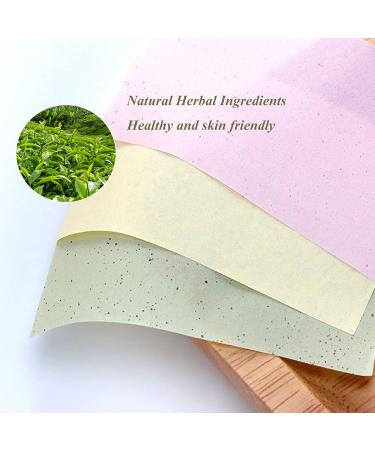 600 Sheets Face Blotting Papers Oil Absorbing Sheets Oil Control Paper for Oily Skin Care 6 Colours - Buy Online on GoSupps.com
