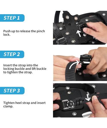 WOLF ARMOR Lightweight Terrain Snowshoes with Trekking Poles - Fully Adjustable Bindings - Includes Carrying Tote Bag - Easy to Wear - Available in Sizes 21-30 - Ideal for Men, Women, and Youth (180-250lbs) - Buy Online on GoSupps.com