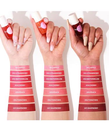 Bayfree Lip Tint Stain Set - Long Lasting, Waterproof, Matte Finish Lip Makeup (Fruit Farm Collection) - Buy Online on GoSupps.com
