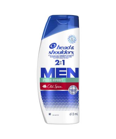 Head & Shoulders Old Spice Pure Sport 2-in-1 Shampoo + Conditioner 613ML
