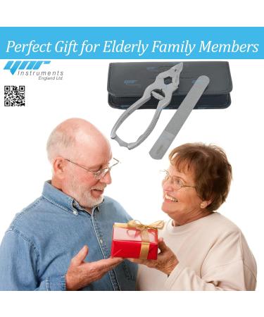 YNR Toenail Clippers by YNR Instruments England - Podiatry Tool German Forged - 6 inch Cantilever Nail Nippers to Cut Thick Toe Nails - Hospital Grade - 15cm - Barrel Spring  - Buy Online on GoSupps.com