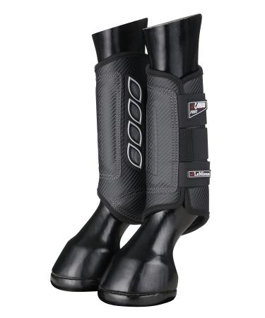 LeMieux gaiters Carbon Air XC Boots black hind Medium Black