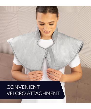GENIANI XXL Heating Pad for Neck and Shoulders 22x24 - Neck Pain Relief - 6 Heat Settings - Auto Shut-Off - Ideal Gifts for Men and Women - Buy Online on GoSupps.com
