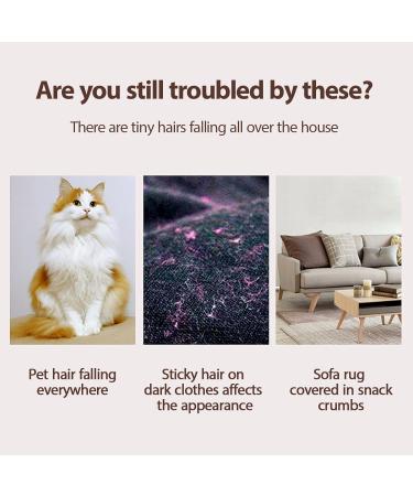 Zueyen Reusable Lint Roll for Pets - Non-Slip Handle Animal Hair Remover for Cats Dogs Clothing Sofa & Car (White) - Buy Online on GoSupps.com