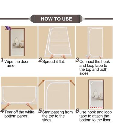 38 x 83 Cat Resistant Door Screen with Zipper - Pet Door Mesh Screen for Cat Safety - Hook and Loop Tape Included - Buy Online on GoSupps.com